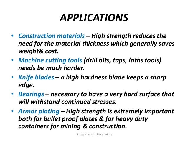 Hardening Process