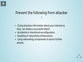 Hardening Routers and Swithches