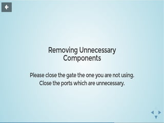 Hardening Routers and Swithches