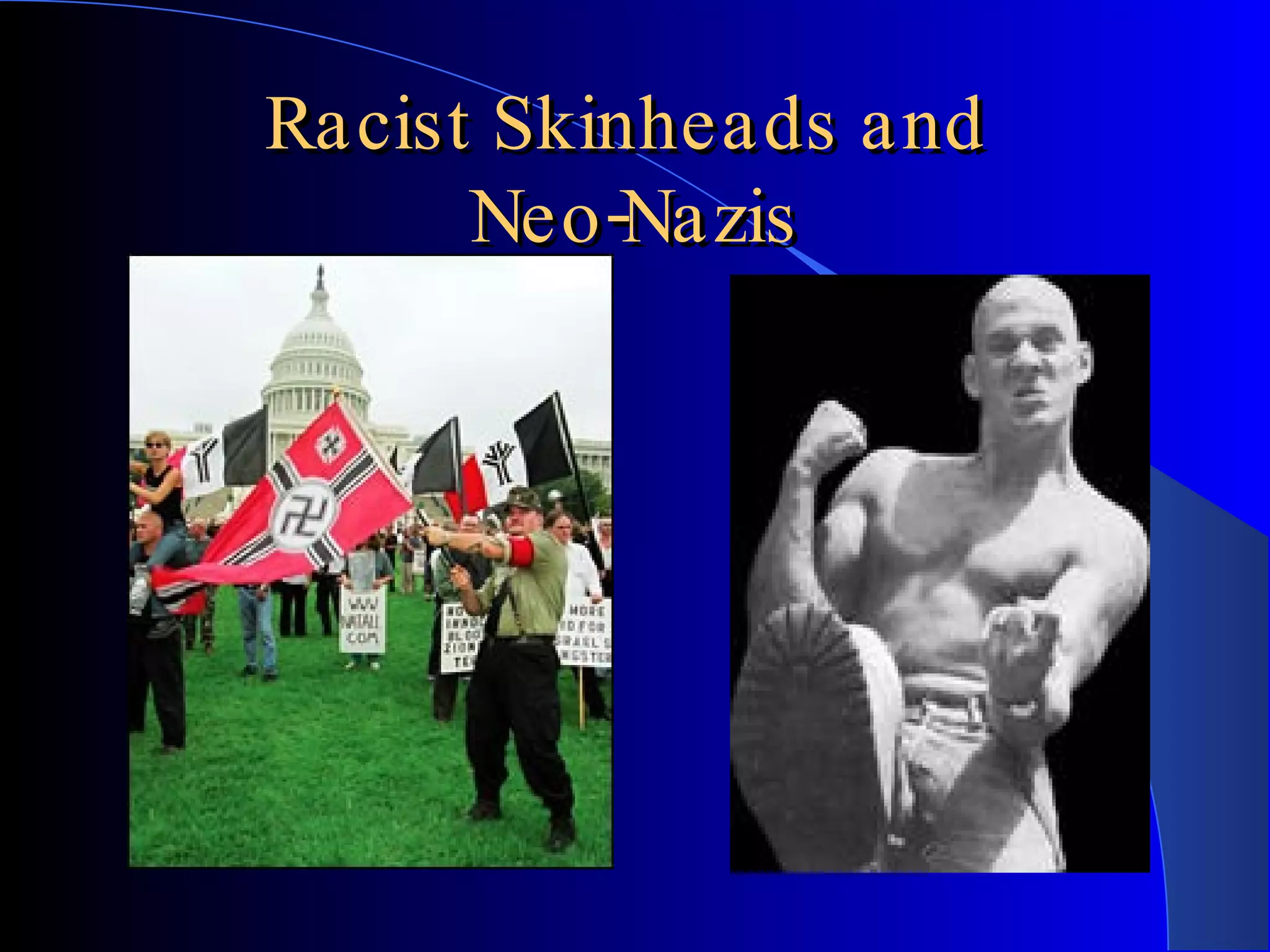Racist Skinheads and  Neo-Nazis 