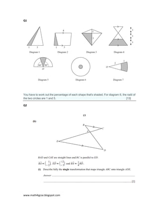 Hardest questions 1 | PDF