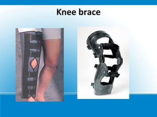 Knee brace
 