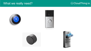 What we really need?
 