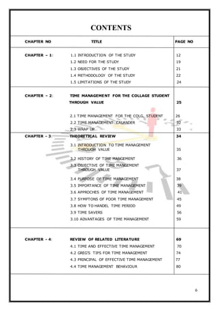 Time management | DOCX