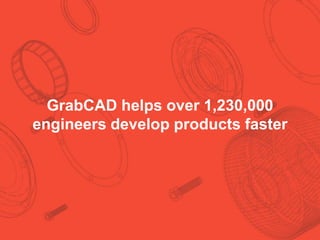 GrabCAD helps over 1,230,000
engineers develop products faster
 