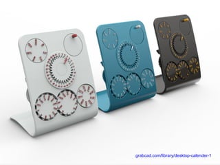 grabcad.com/library/desktop-calender-1
 