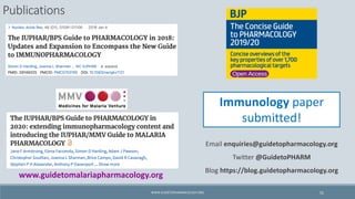 Harding_ImmunopharmacologyWorkshop_Pharmacology2019
