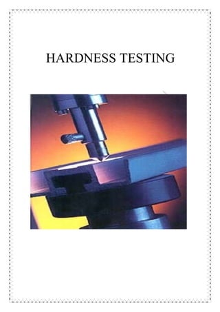 Hardness testing | PDF