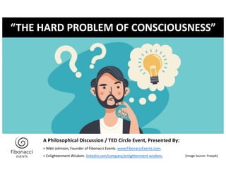 Hard Problem of Consciousness | PDF