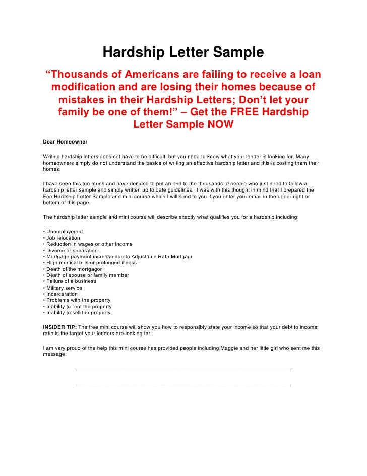 Financial Hardship Letter Templates from image.slidesharecdn.com