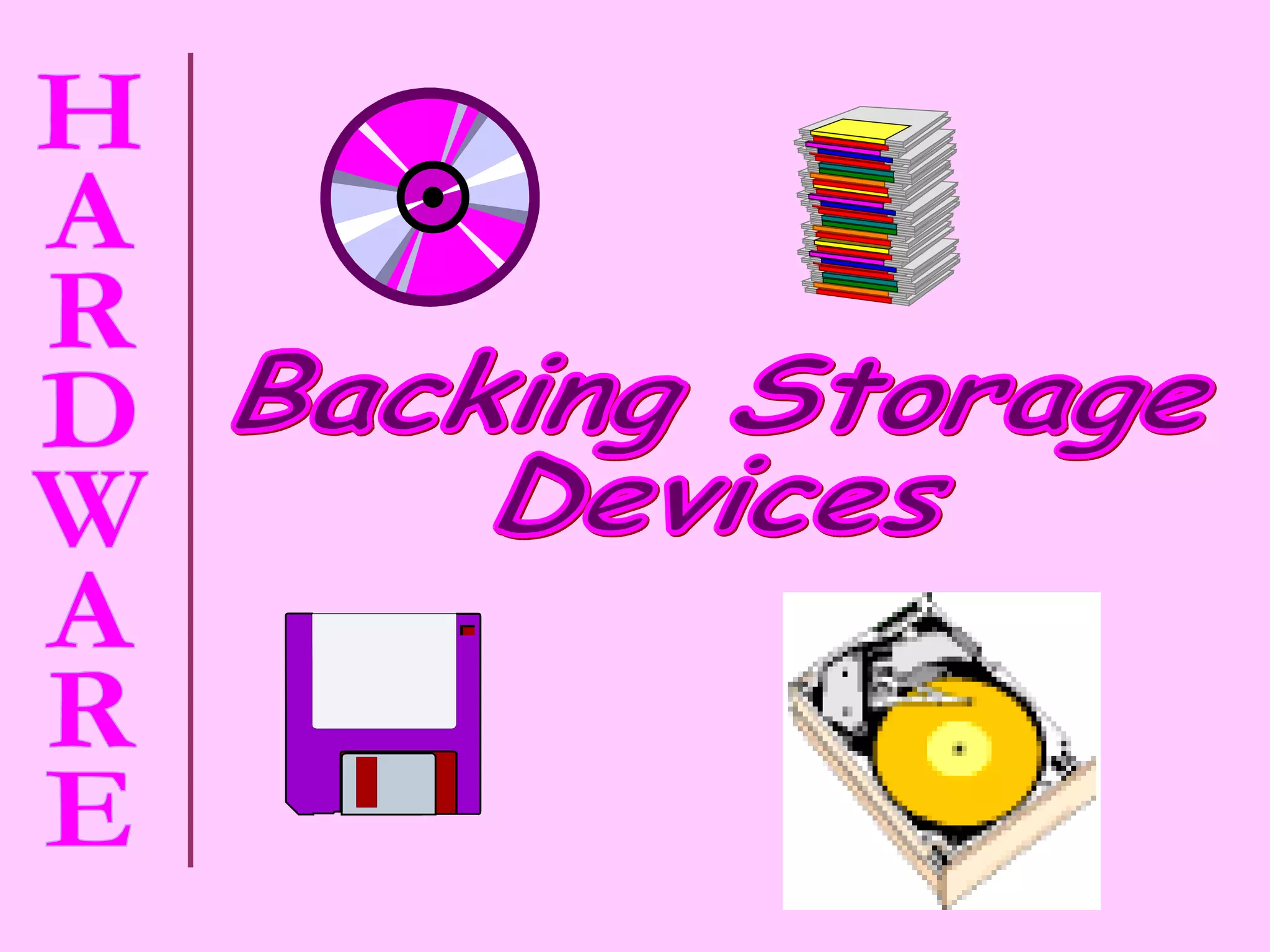 Backing Storage  Devices 