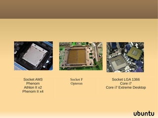 Socket AM3      Socket F      Socket LGA 1366
  Phenom        Opteron             Core i7
 Athlon II x2              Core i7 Extreme Desktop
Phenom II x4
 