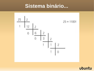 Sistema binário...
 