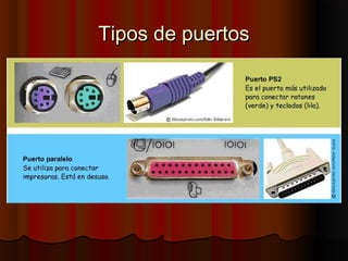 Tipos de puertosTipos de puertos
 
