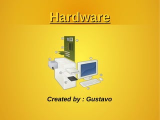Hardware

Created by : Gustavo

 