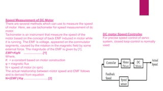 DC MOTOR SPEED CONTROL USING ON-OFF CONTROLLER BY PIC16F877A ...