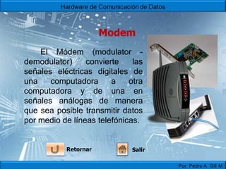 Hardware comunicación de Datos | PPTX