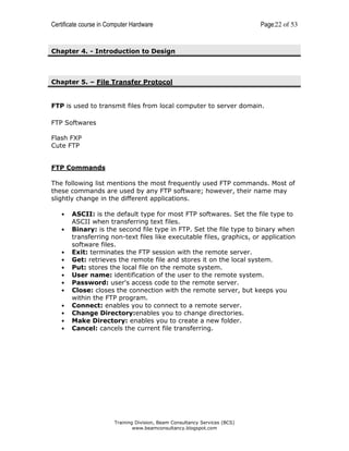 computer Hardware coursebook | PDF