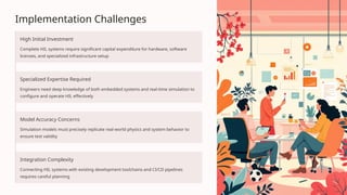 Enhancing Product Validation with Hardware Loop Testing in Bangalore | PPTX