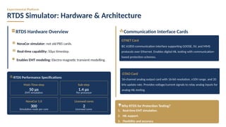 Novacore Rack Rtds Hardware-in-the-Loop Testing of Protection Systems in Low-Inertia ...