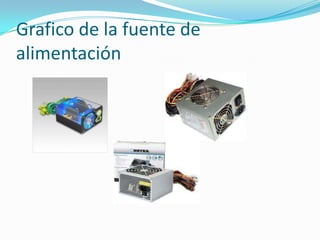 Grafico de la fuente de alimentación