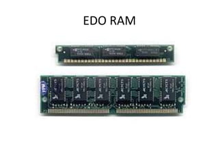 EDO RAM
 
