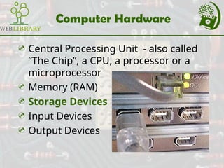 computer Hardware and trouble shooting Basics | PPT