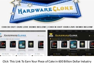 Click This Link To Earn Your Piece of Cake in 600 Billion Dollar Industry
 