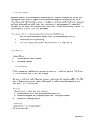 Hardware Components for the computer .docx
