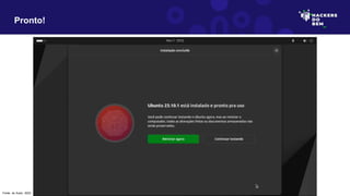 Pronto!
Fonte: do Autor, 2023
 