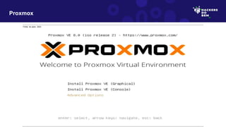 Proxmox
Fonte: do autor, 2023
 