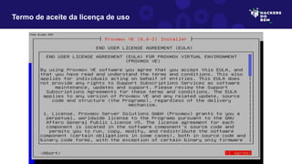 Termo de aceite da licença de uso
Fonte: do autor, 2023
 