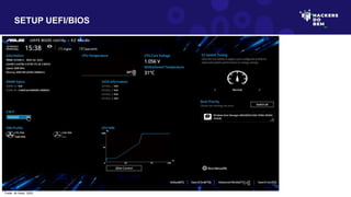 SETUP UEFI/BIOS
Fonte: do Autor, 2023
 
