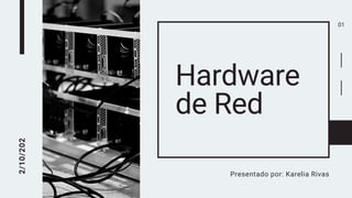 Hardware
de Red
2/10/202
Presentado por: Karelia Rivas
01
 