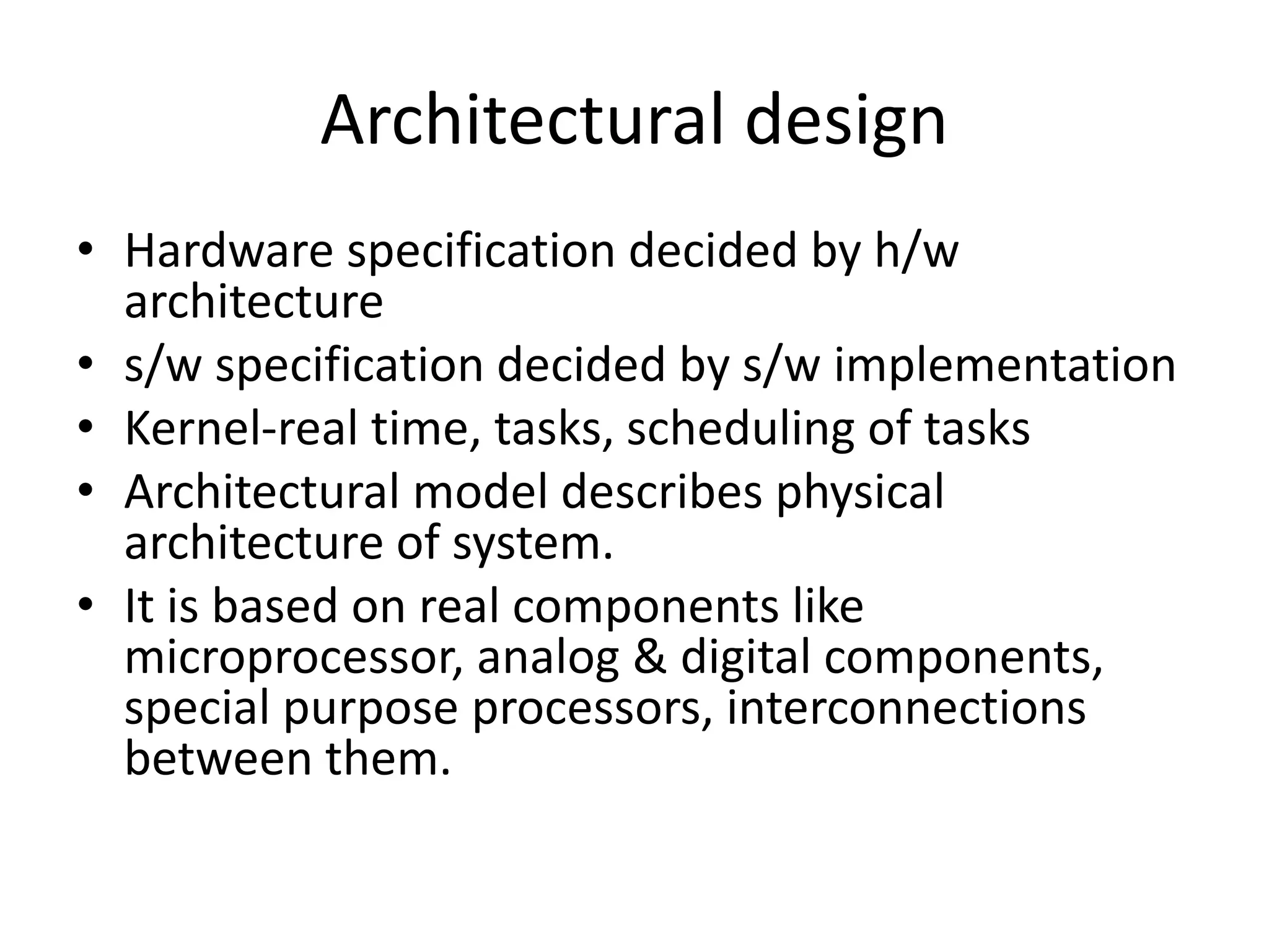 Hardware Design Specification Example Unit II- Hardware design & testing methods1 - Electronic Product Design ...