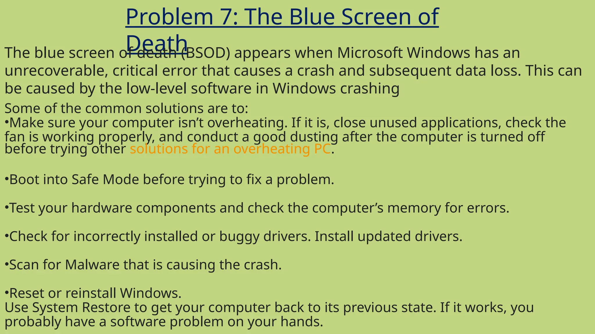HARDWARE FAULTS IN COMPUTER SYSTEM EXPpptx | PPTX