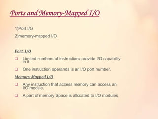Hardware I/O organization | PPTX