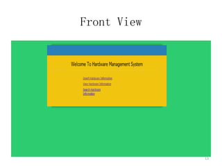 Hardware management systems | PPTX