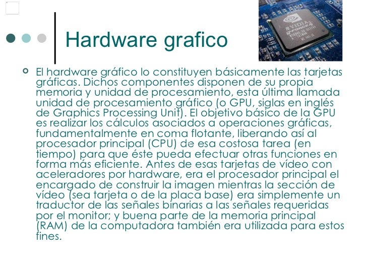 Componentes del hardware