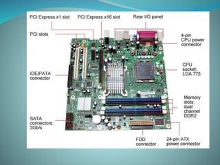 PROCESADOR﻿
El microprocesador o simplemente
procesador, es el circuito integrado central y
más complejo de una computador...