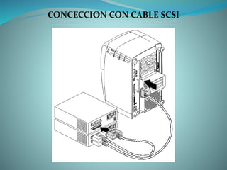Puertos y cables paralelos
Un puerto paralelo en una computadora es un conector
hembra DB-25 de tipo A estándar. El conect...