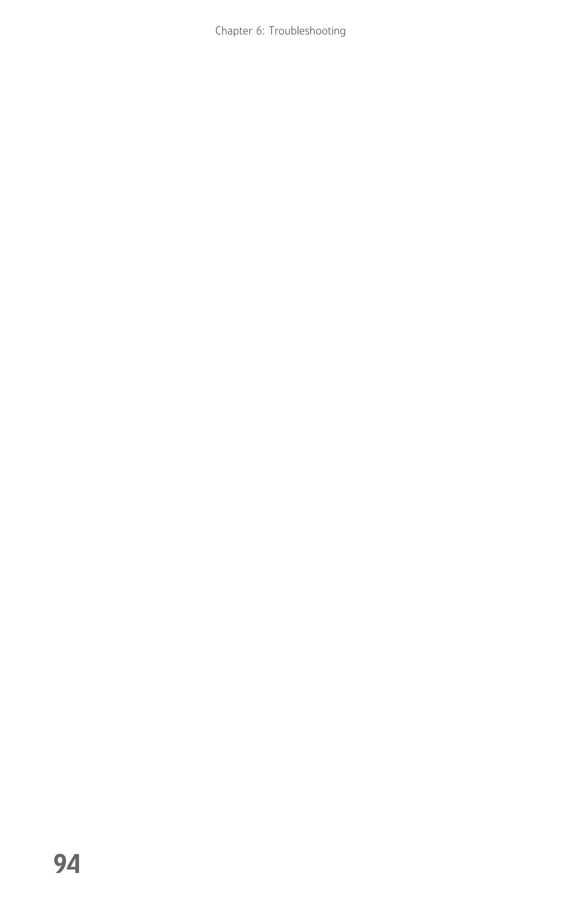 Chapter 6: Troubleshooting
94
8512008.book Page 94 Friday, December 8, 2006 5:36 PM
 