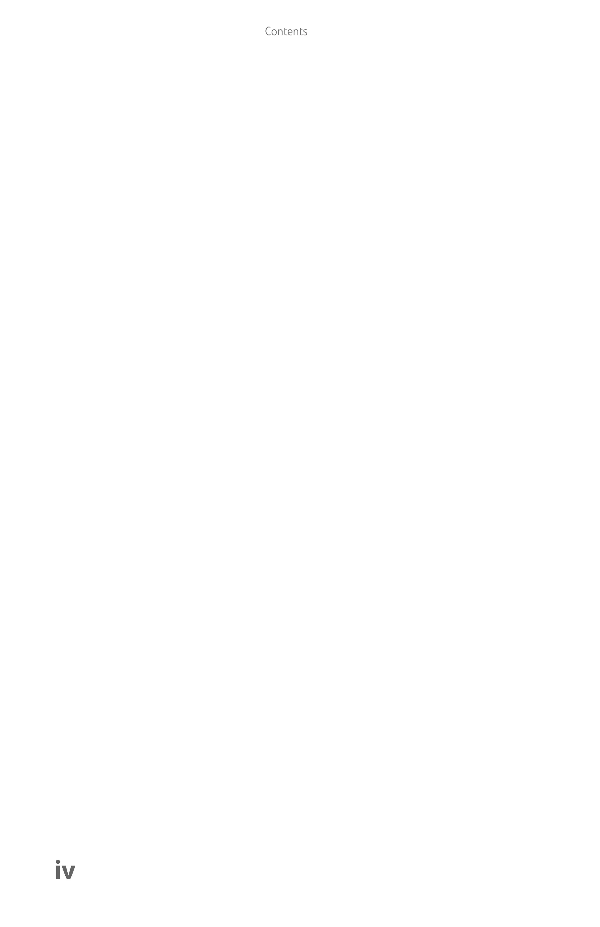 Contents
iv
8512008.book Page iv Friday, December 8, 2006 5:36 PM
 