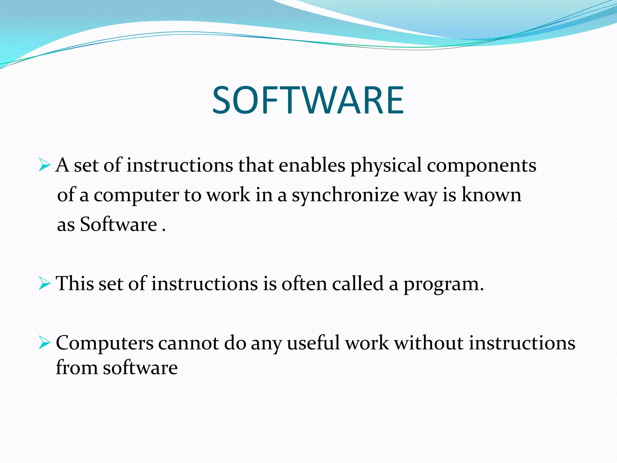 Hardware & Software | PPTX