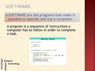 Software/hardware Programming Hardware & software | PPTX