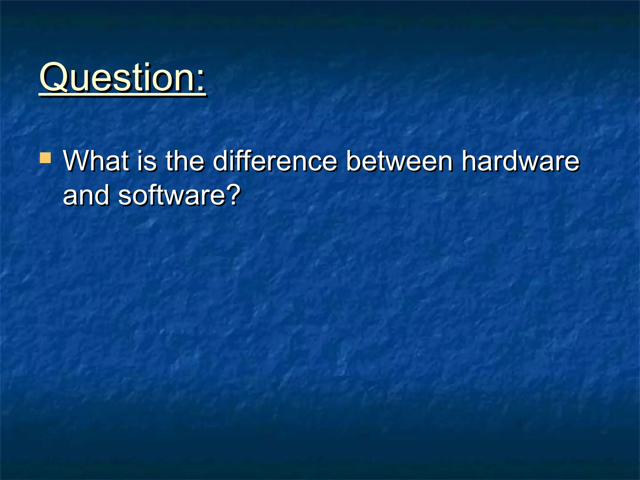 Hardware Vs Software Presentations PPT hardware-vs-software-presentations-ppt