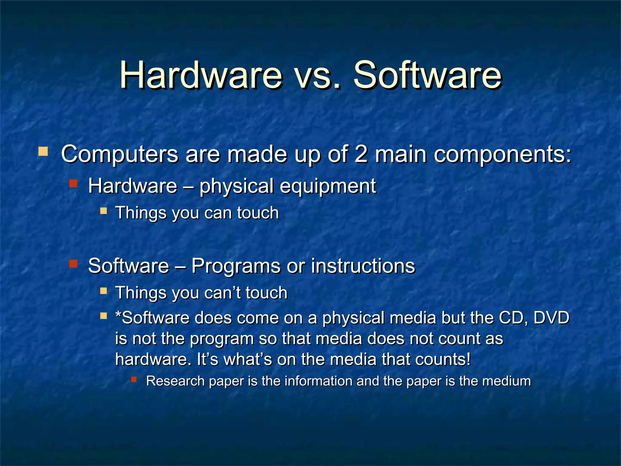 Hardware Vs Software Presentations PPT hardware-vs-software-presentations-ppt