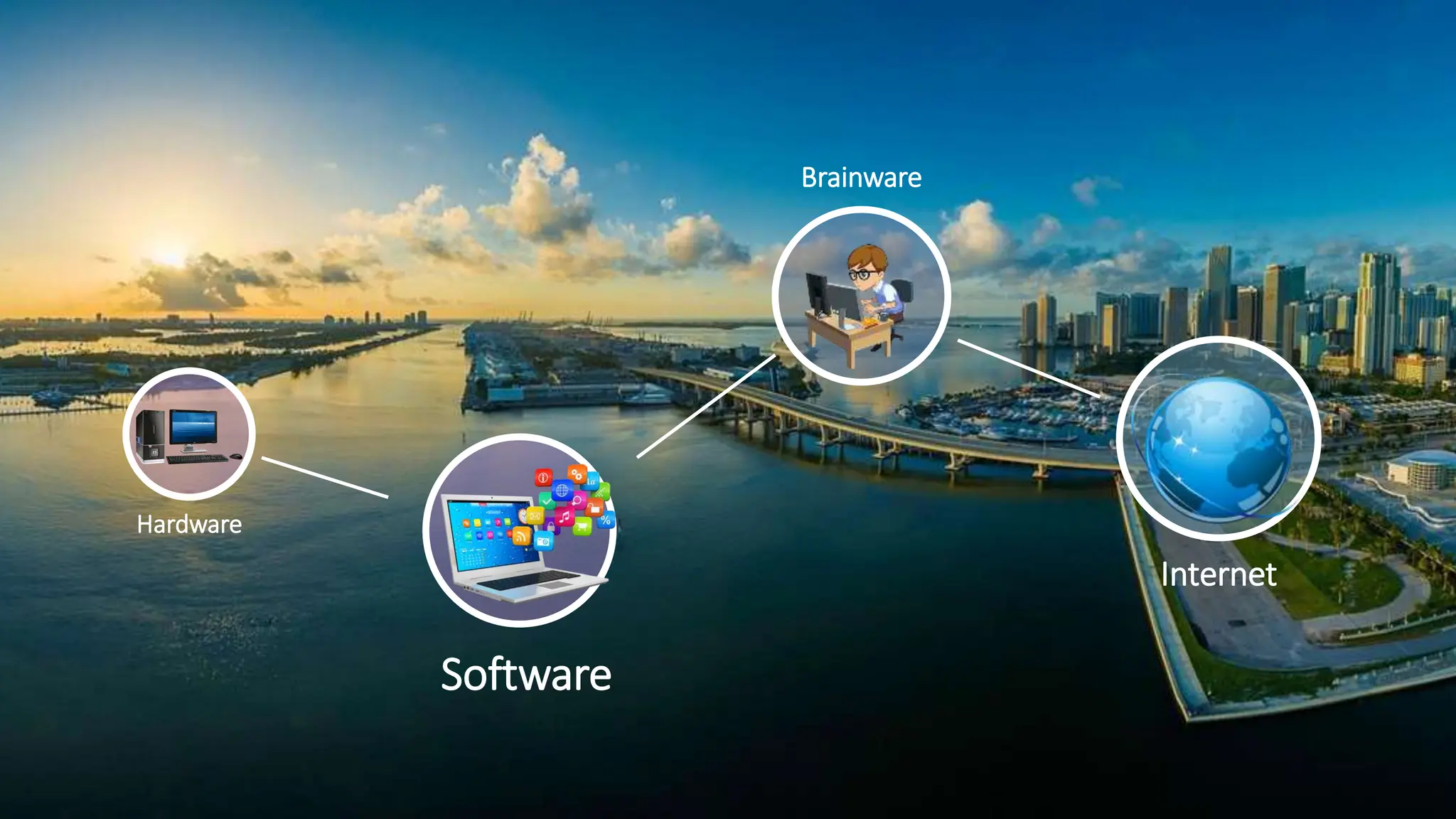 Hardware
Software
Brainware
Internet