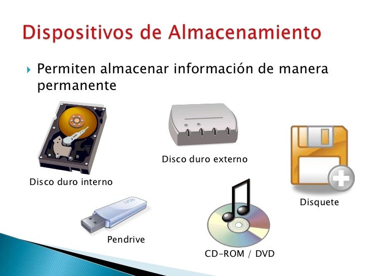 Resultado de imagen para las fuentes DE ALMACENAMIENTO Y SU RELACION CON LAS TIC