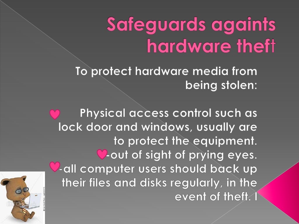 Hardware theft